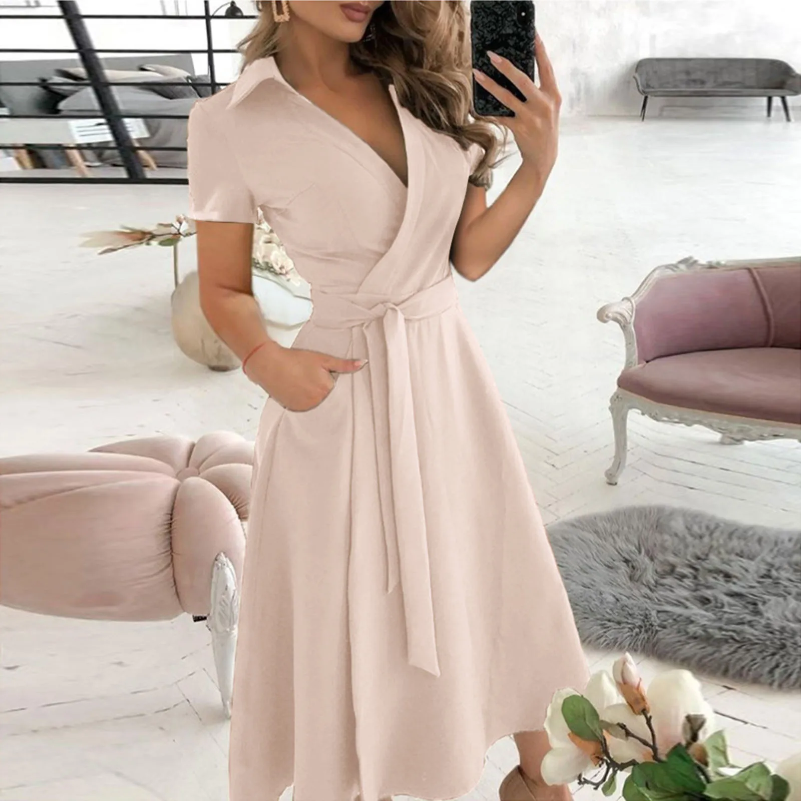 Spring  Summer Fashion Office  - Women'S Red Formal Wear recension och pris