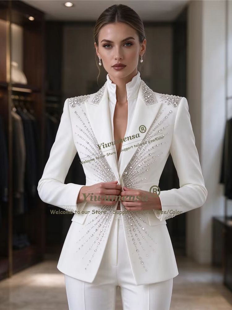 Luxury Women Pants Suit For We - Womens Blazer recension och pris