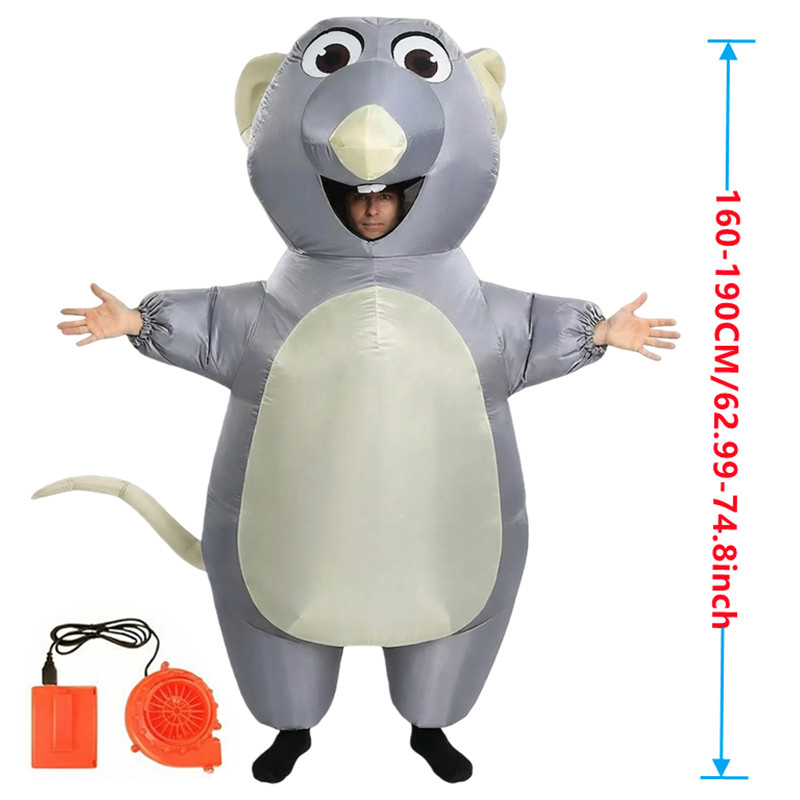 Cartoon Mouse Inflatable Costu - Womens Suit recension och pris