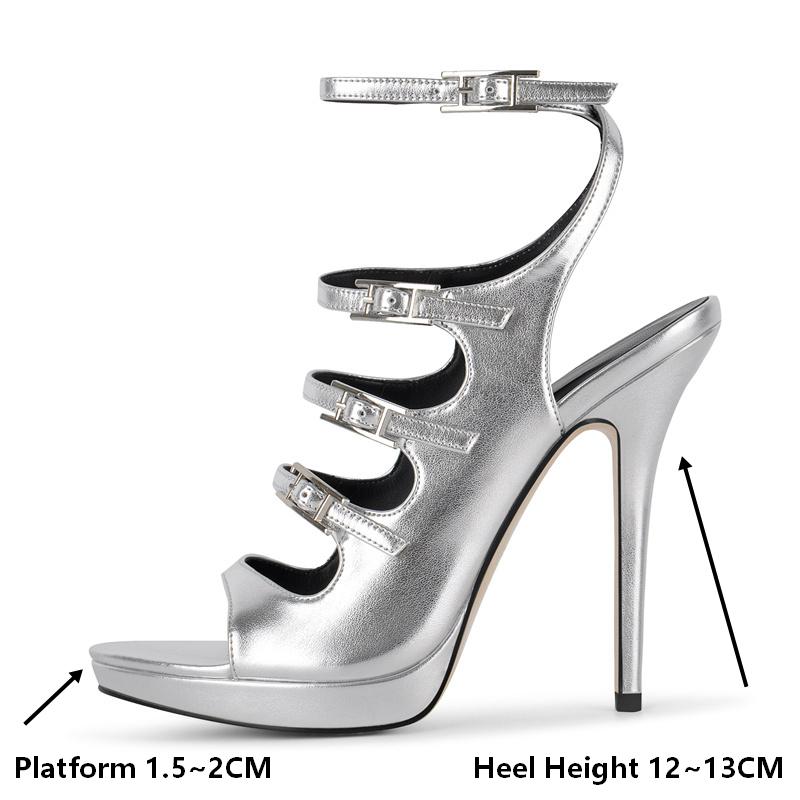 Onlymaker Women Silver Stilett - Formal Dress recension och pris