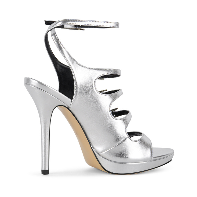 Onlymaker Women Silver Stilett - Formal Dress recension och pris